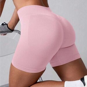 Pink Biker Gym Shorts Brand new